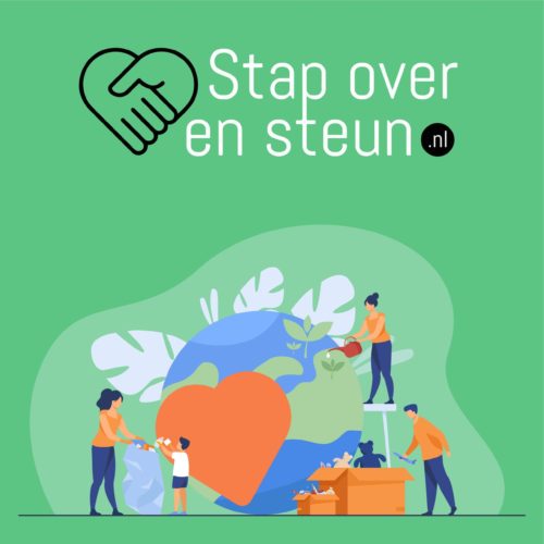 Logo Stap over en Steun